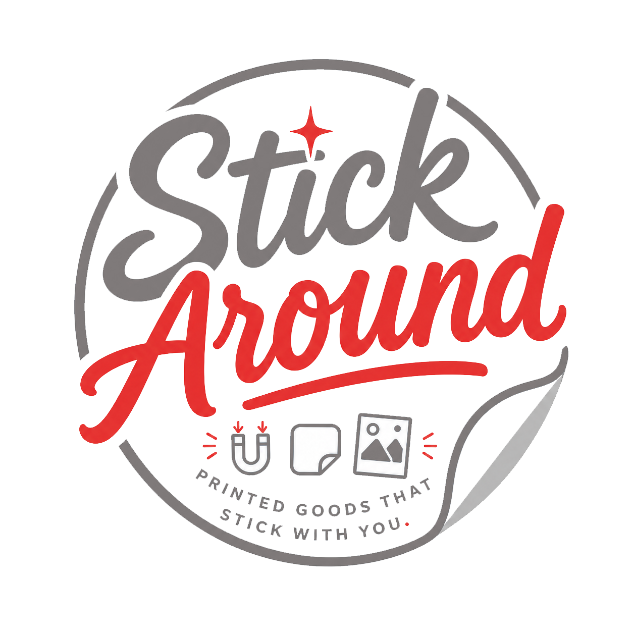 Stick Around LLC Logo